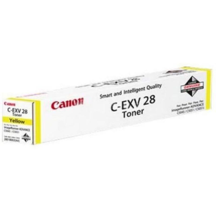 Canon c-exv 28 cartuccia toner 1 pz originale giallo