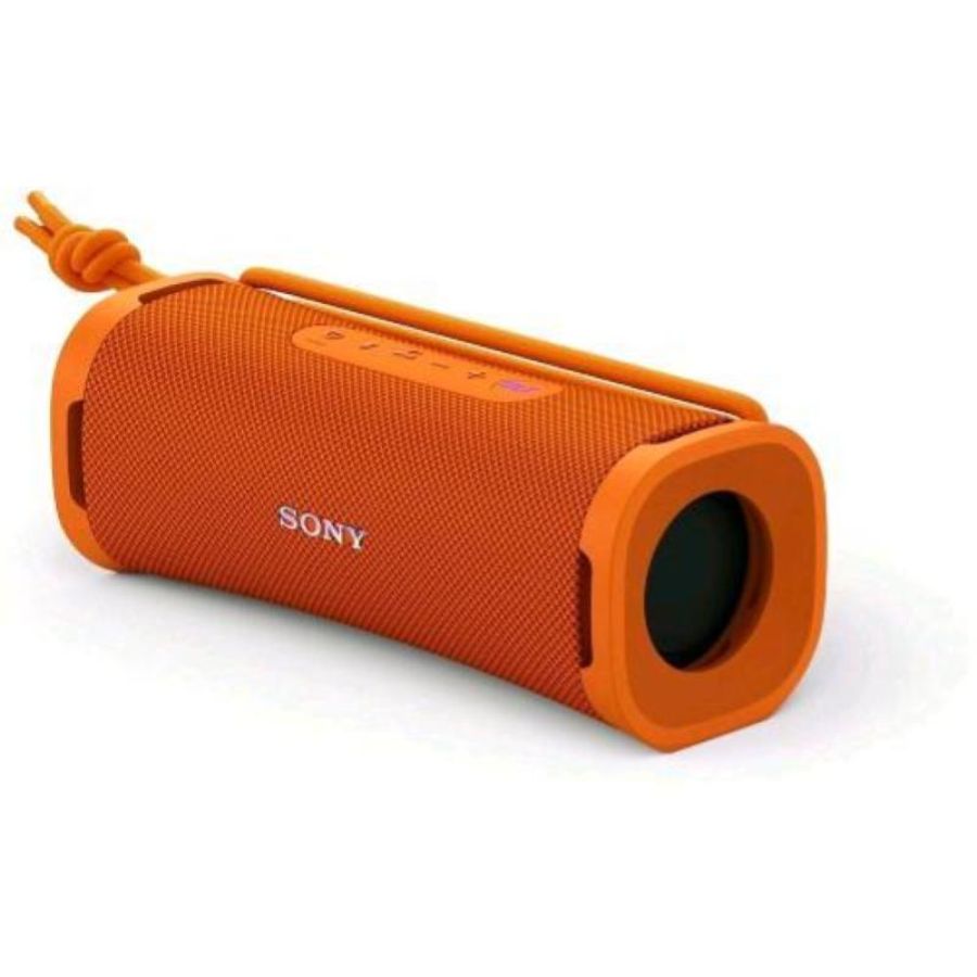 Sony ult field 1speaker portatile wireless bluetooth con ult power sound mega bass bassi profondi ip67 impermeabile antipolvere antiurto batteria da 12 ore qualita` chiamata chiara orange