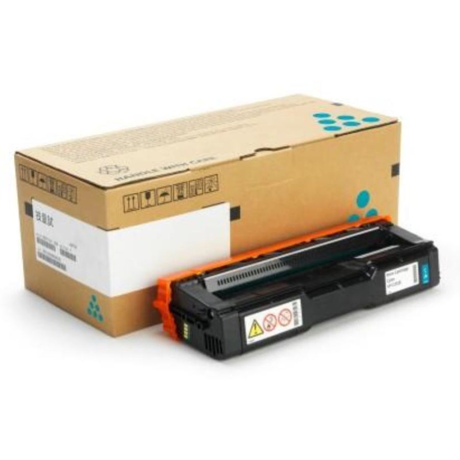 Ricoh 407717 cartuccia toner 1 pz originale ciano