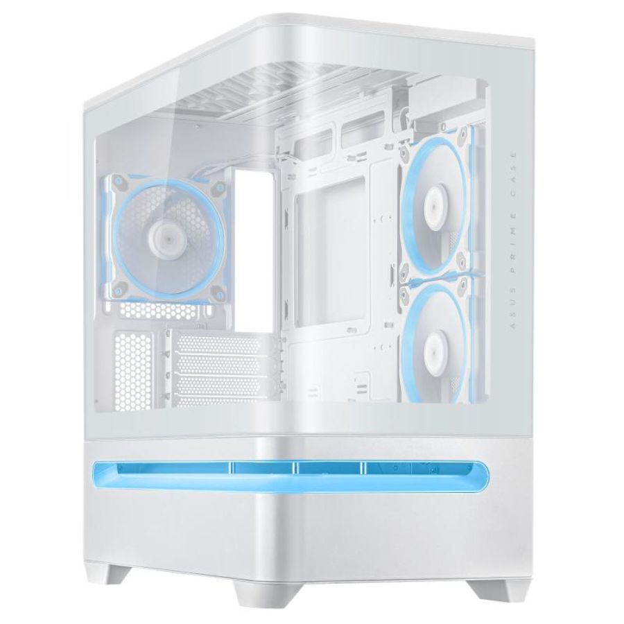 Asus case prime ap202 tg argb white