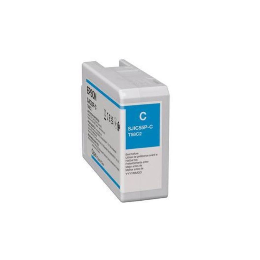 Epson t58c2 - 80 ml - cyan - original - tintenpatrone