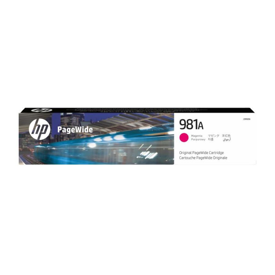 Hp cartuccia magenta originale 981a pagewide