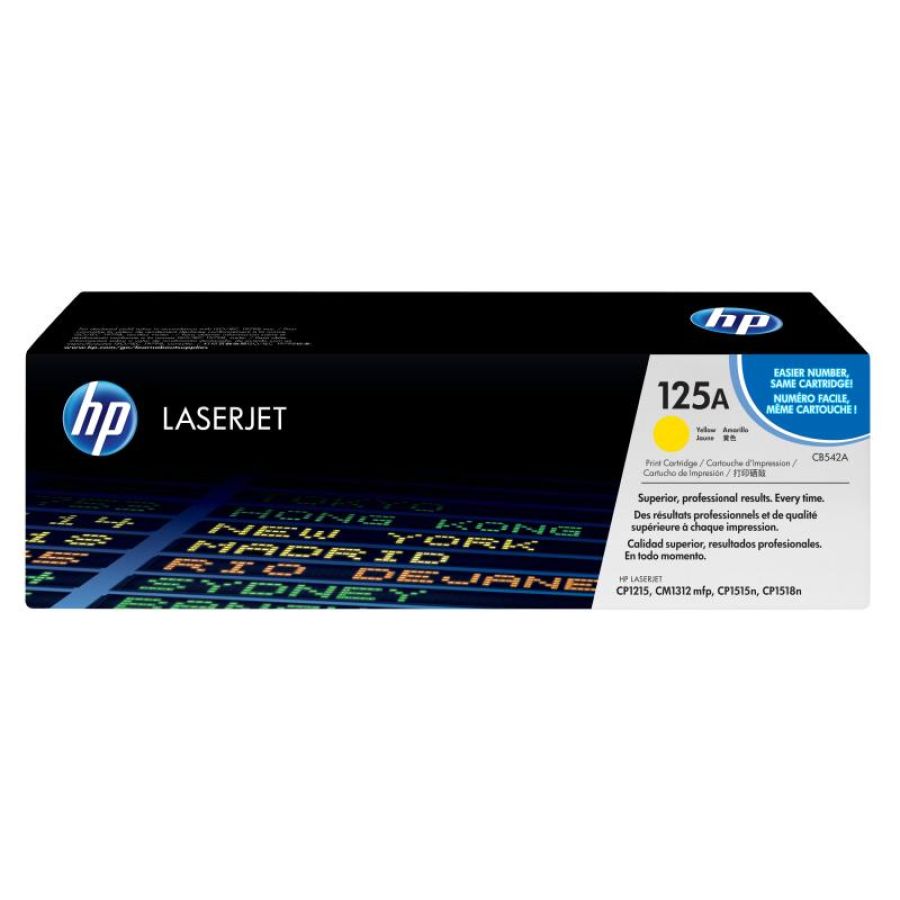 Hp cartuccia toner originale giallo laserjet 125a
