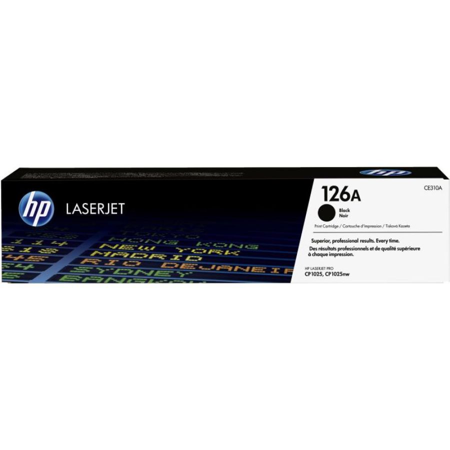 Hp cartuccia toner originale nero laserjet 126a