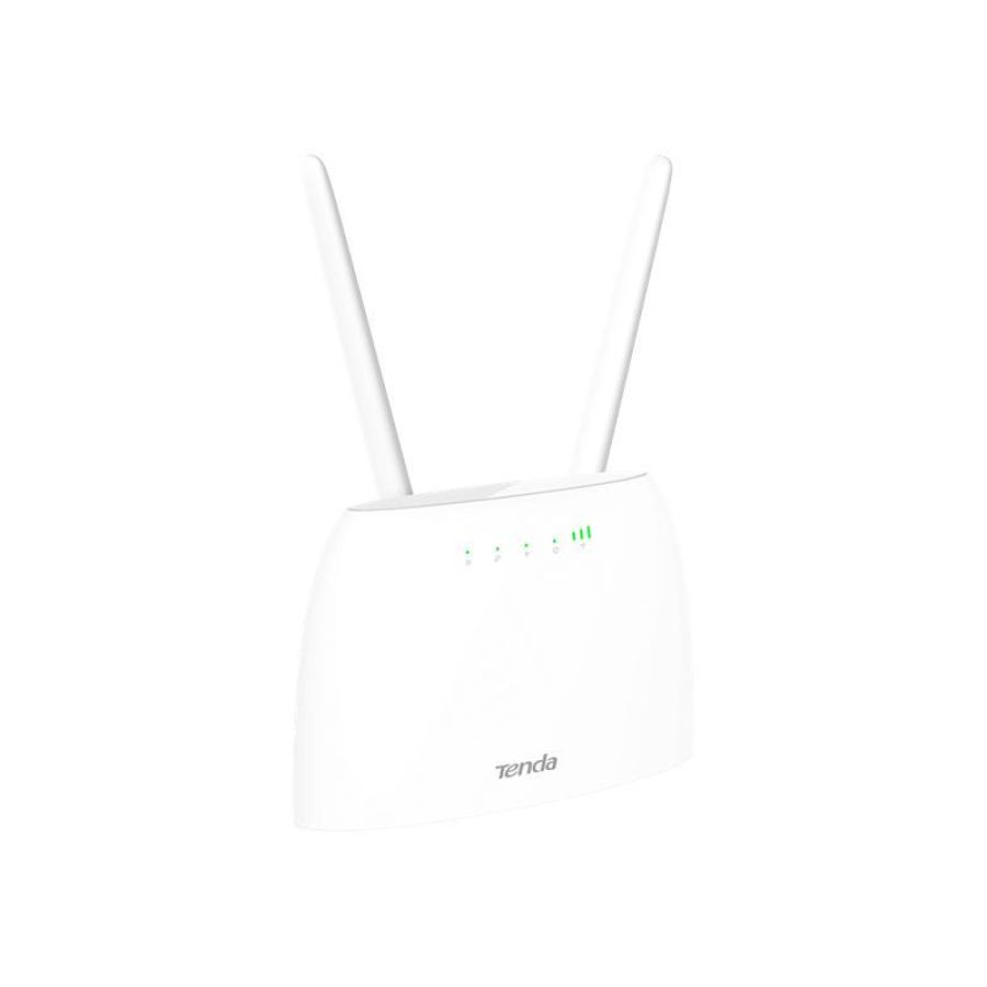 Tenda router 4g/lte 300mbps, 1xlan/wan 10/100, 1xlan 10/100, 1xrj11 volte, 2 antenne
