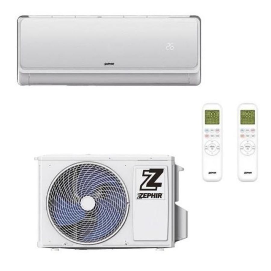 Zephir condizionatore 18000btu a++/a+ r32 2telecomandi zax18000