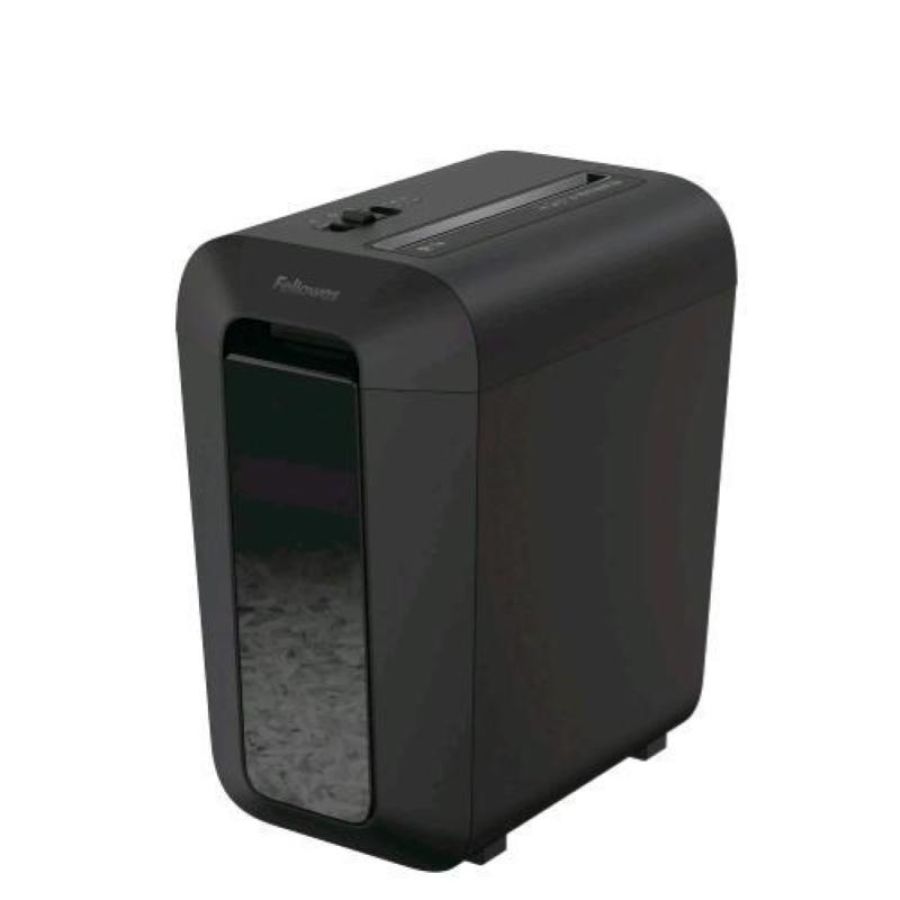Fellowes lx65 distruggi documenti 22 lt frammenti 4x40mm interruttore di sicurezza black