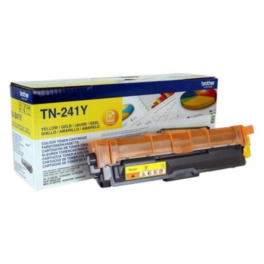 Brother toner giallo 1.400 pag per dcp9020cdw - hl3140cw - hl3150cdw - hl3170cdw - mfc-9330cdw - mfc-9340cdw