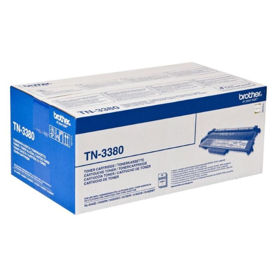 Brother tn-3380 cartuccia toner 1 pz originale nero