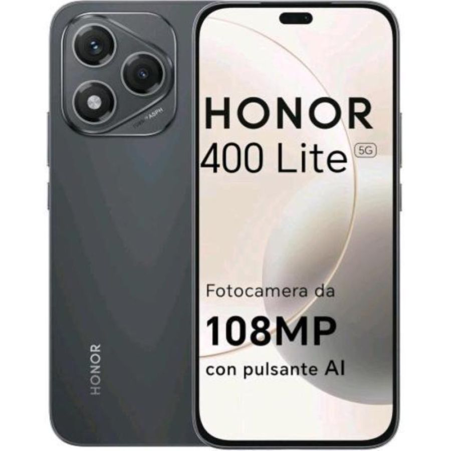 Honor 400 lite 5g dual sim 6.7 octa core 256gb ram 8gb 5g tim velvet black