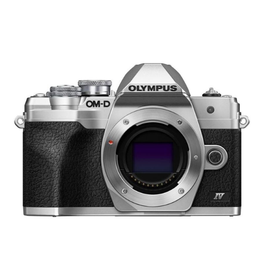 Olympus om-d em10 mark iv 4/3\ corpo milc 20,3 mp live mos 5184 x 3888 pixel argento