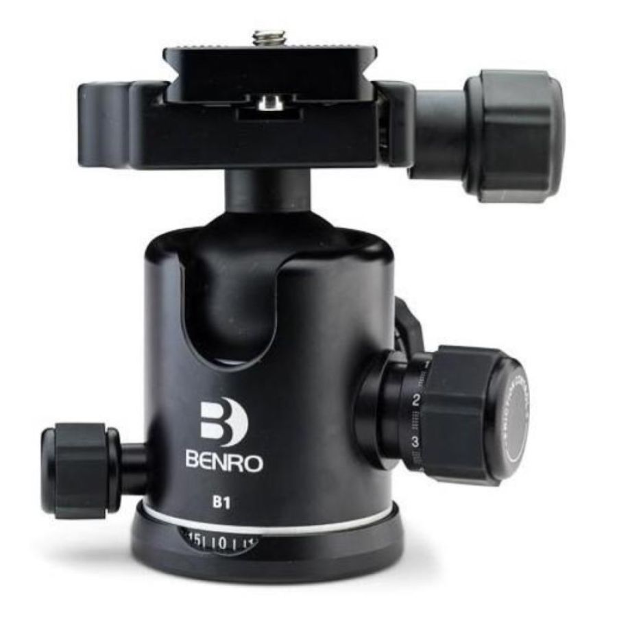 Benro b1 testa per treppiede nero 1/4\ palla