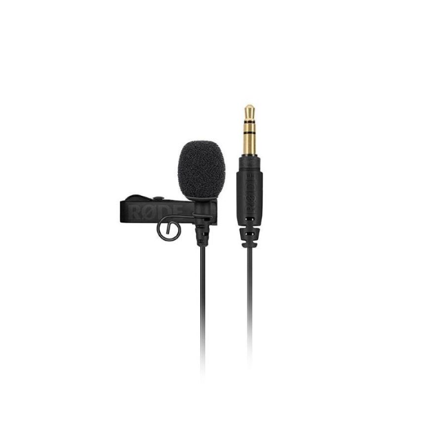 RØde lavalier go microfono nero, bianco microfono a clip