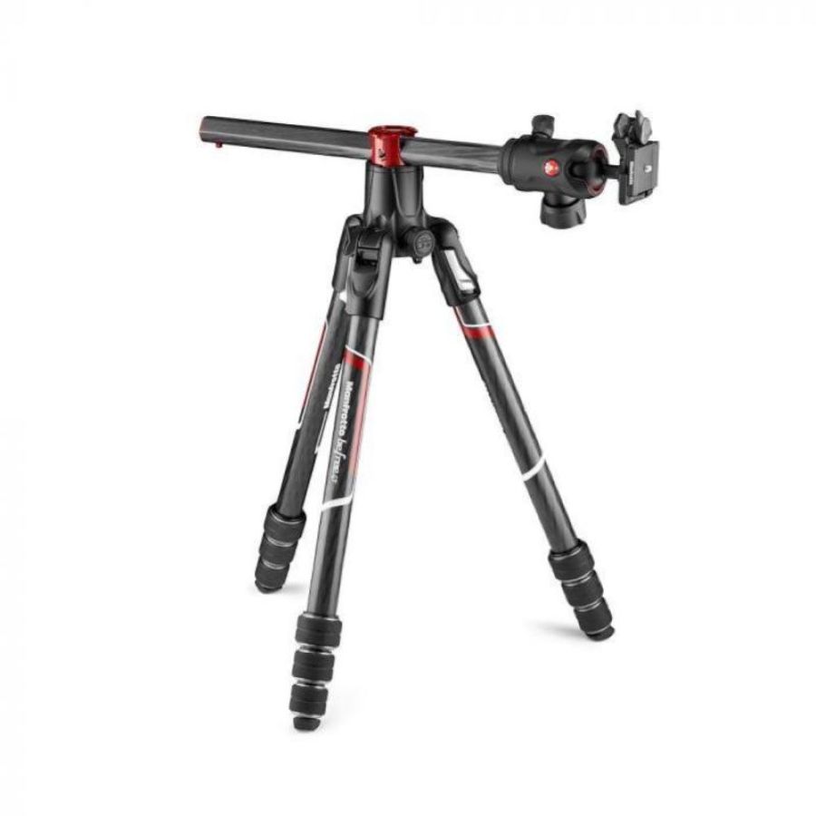 Manfrotto mkbfrc4gtxp-bh treppiede fotocamere digitali/film 3 gamba/gambe nero, rosso