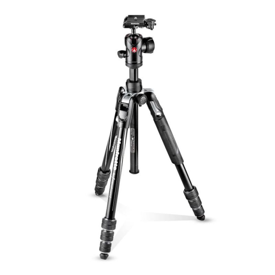 Manfrotto mkbfrta4bk-bh treppiede 3 gamba/gambe nero, argento