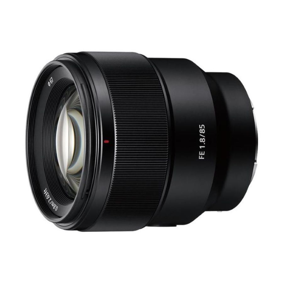 Sony fe 85mm f1.8 milc/srl teleobiettivo nero