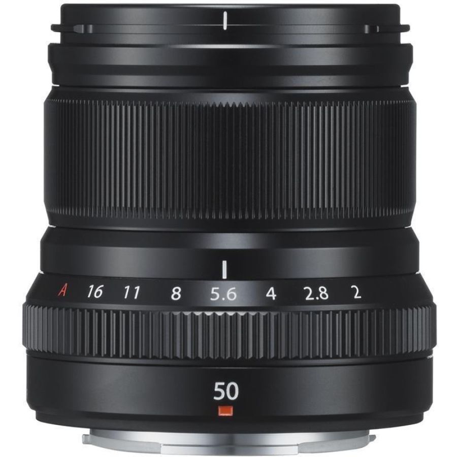 Fujifilm xf 50mm f2.0 r wr milc/srl teleobiettivo nero