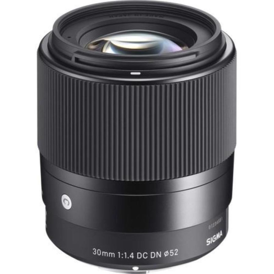 Sigma 30mm f1.4 dc dn c milc obiettivi standard nero