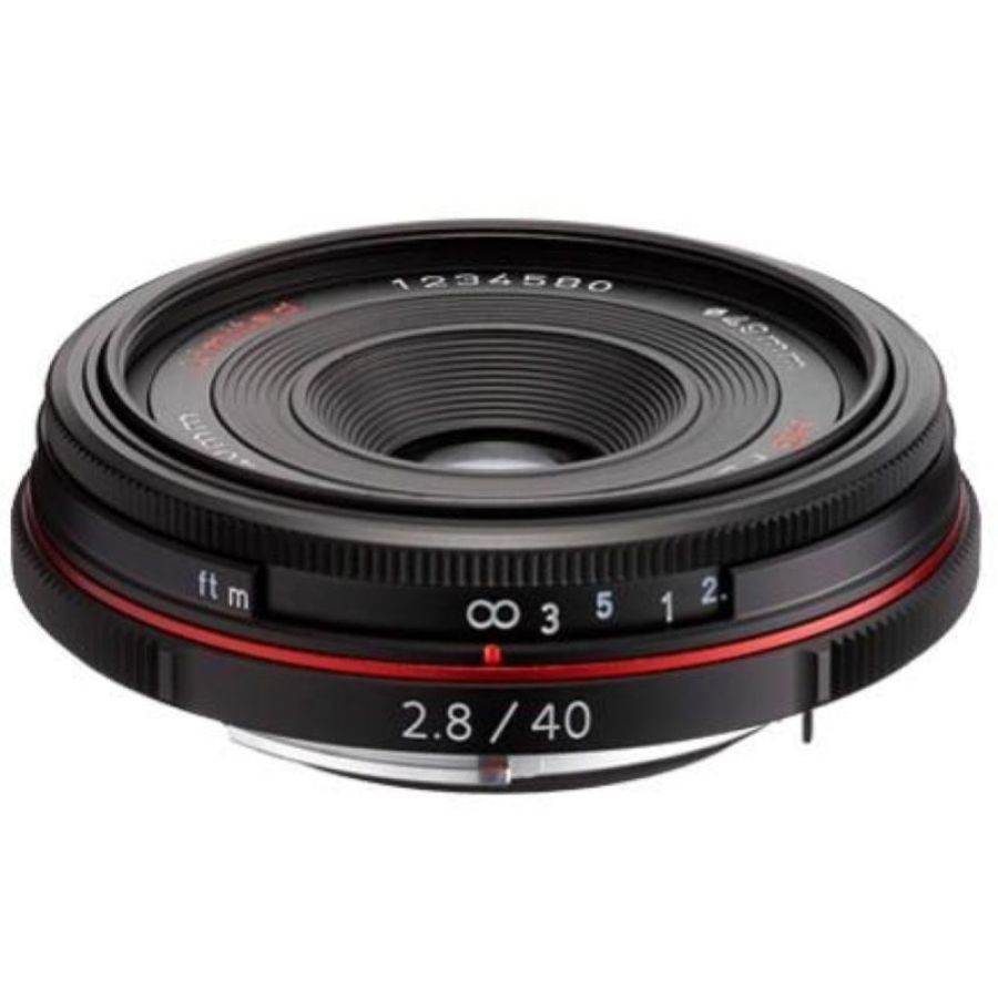 Pentax hd da 40mm f2.8 limited slr nero