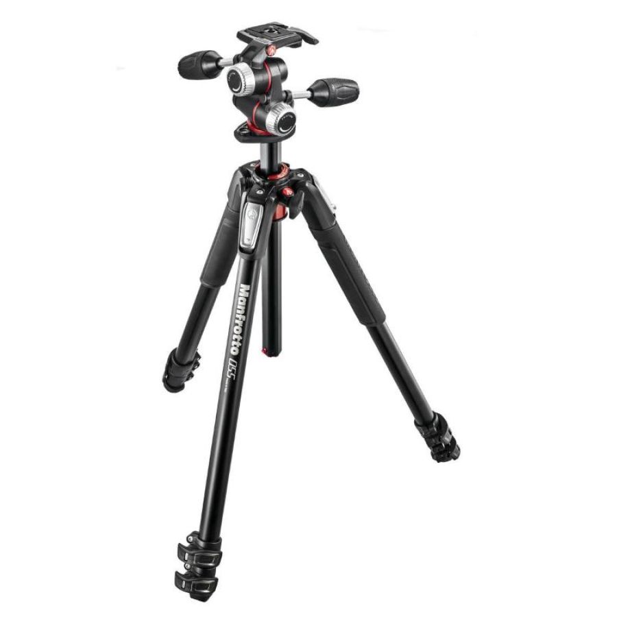 Manfrotto mk055xpro3-3w treppiede fotocamere digitali/film 3 gamba/gambe nero