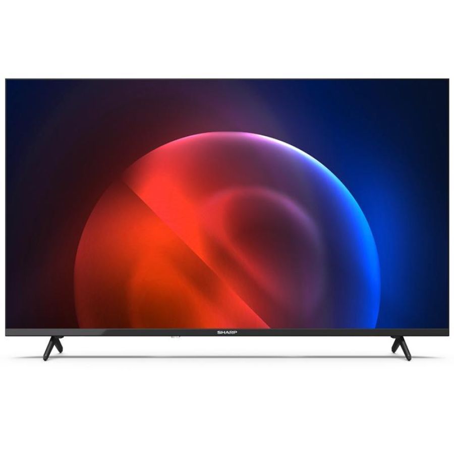 Sharp 40fh4ea - 40 android tv led fhd - frameless - comp. tv sat - audio dolby digital+ / dts hd - chromecast - black - it