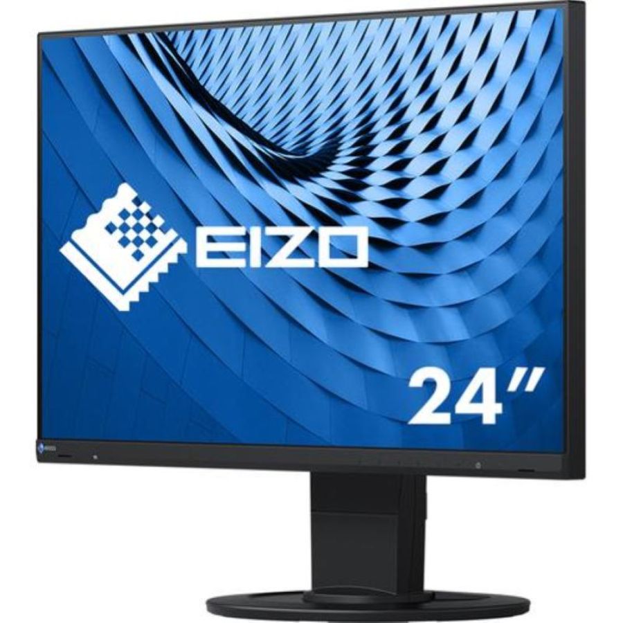 Eizo monitor 23,8 led ips 16:9 fhd 5ms 250 cdm, dvi/dp/hdmi, pivot, multimediale, flexscan ev2460