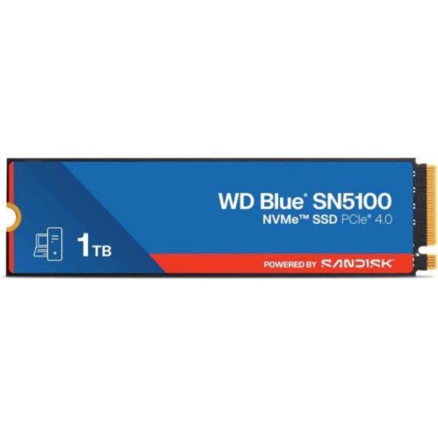 Western digital wd blue sn5100 ssd 1tb m.2 nvme pcie 4.0 7100/6700 mb/s
