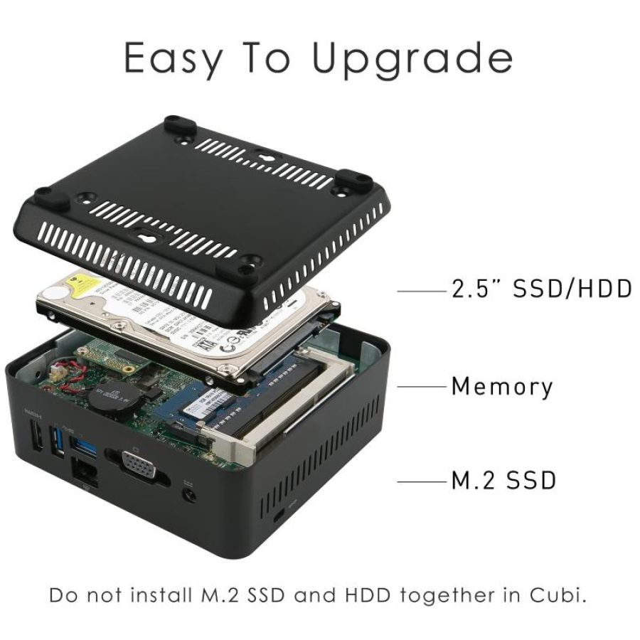 Msi microstar pc msi cubi cel 4gb 64gb w10pro n4500 h/vga 4k gblan 2u3.2