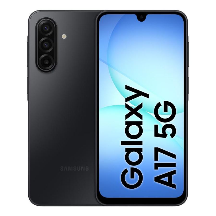 Sm samsung galaxy a17 black 5g 6,7 8+256gb ds ita