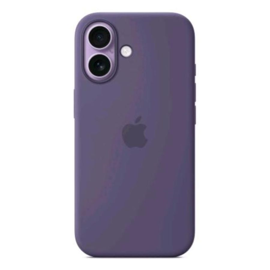 Apple iphone 17 custodia in silicone magsafe purple fog