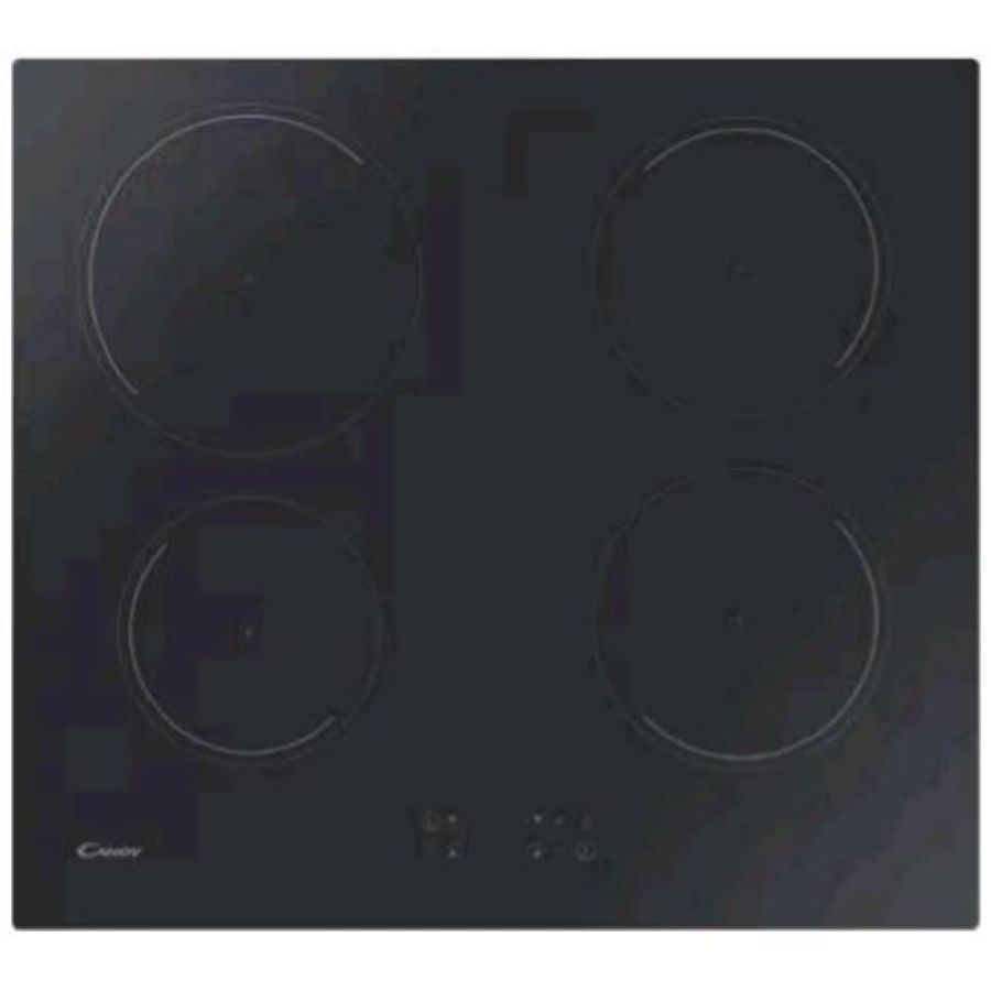 Candy krcdj642 piano cottura a induzione 59 cm 4 zone di cottura piano in vetroceramica nero