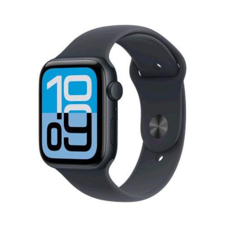 Apple watch se 3 gps 44mm cassa alluminio mezzanotte con sport band mezzanotte - s/m