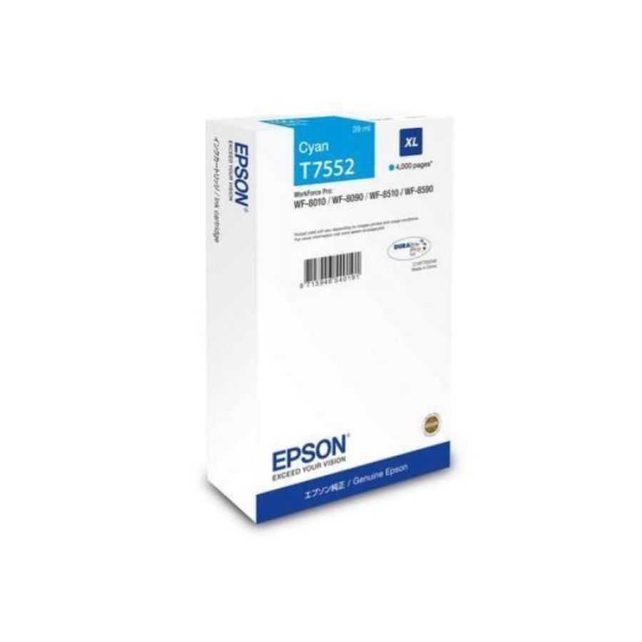 Epson c13t75524n cartuccia d\`inchiostro 1 pz originale resa elevata (xl) ciano