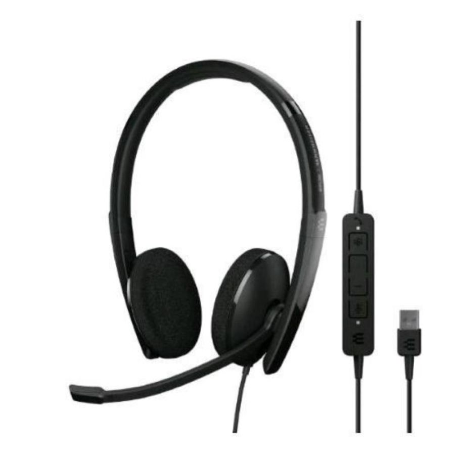 Epos sennheiser adapt 160t usb ii cuffia stereo padiglione con microfono usb tipo a black