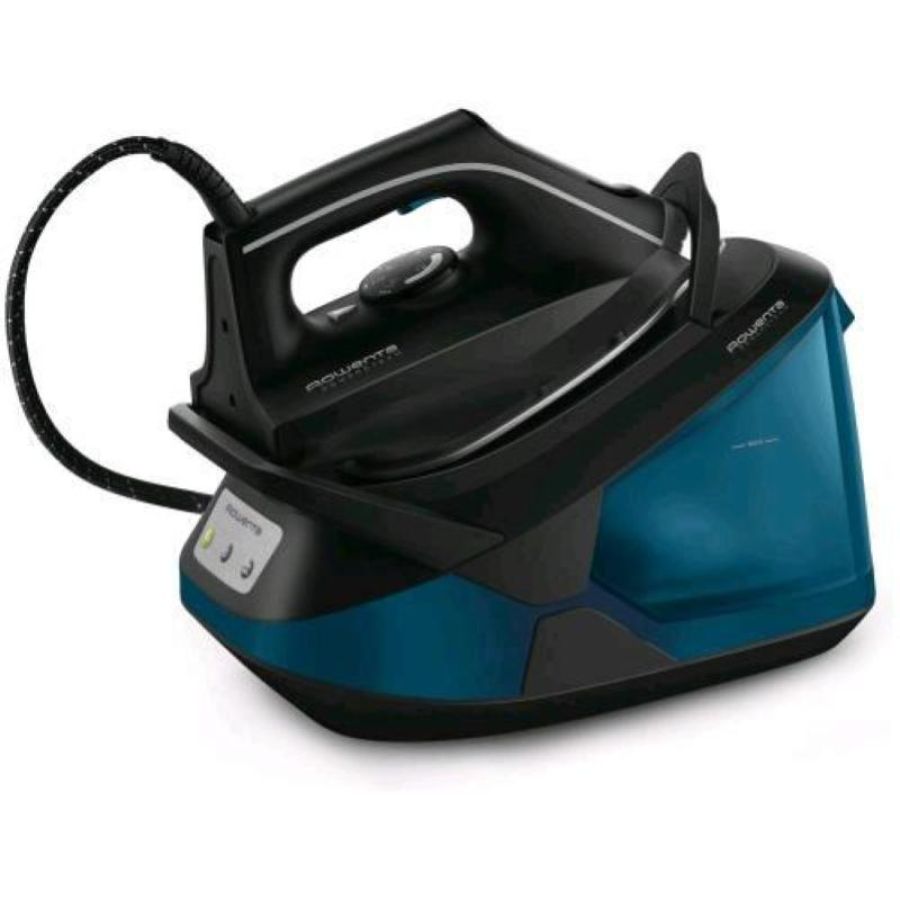 Rowenta vr8317 powersteam ferro da stiro con caldaia 2400w serbatoio 1.7 lt carica continua piastra microsteam vapore regolabile nero