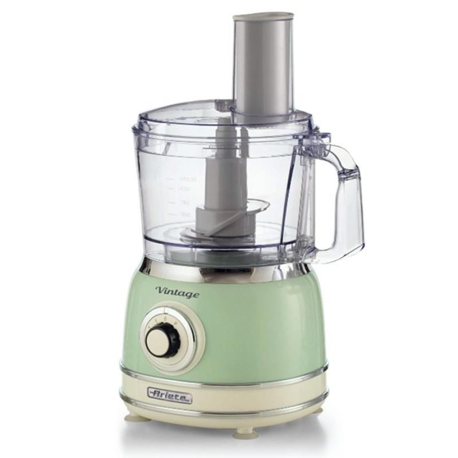 Ariete 1781/04 - robot da cucina multifunzione vintage (verde) - 1.2 l - 2 veloc.+pulse