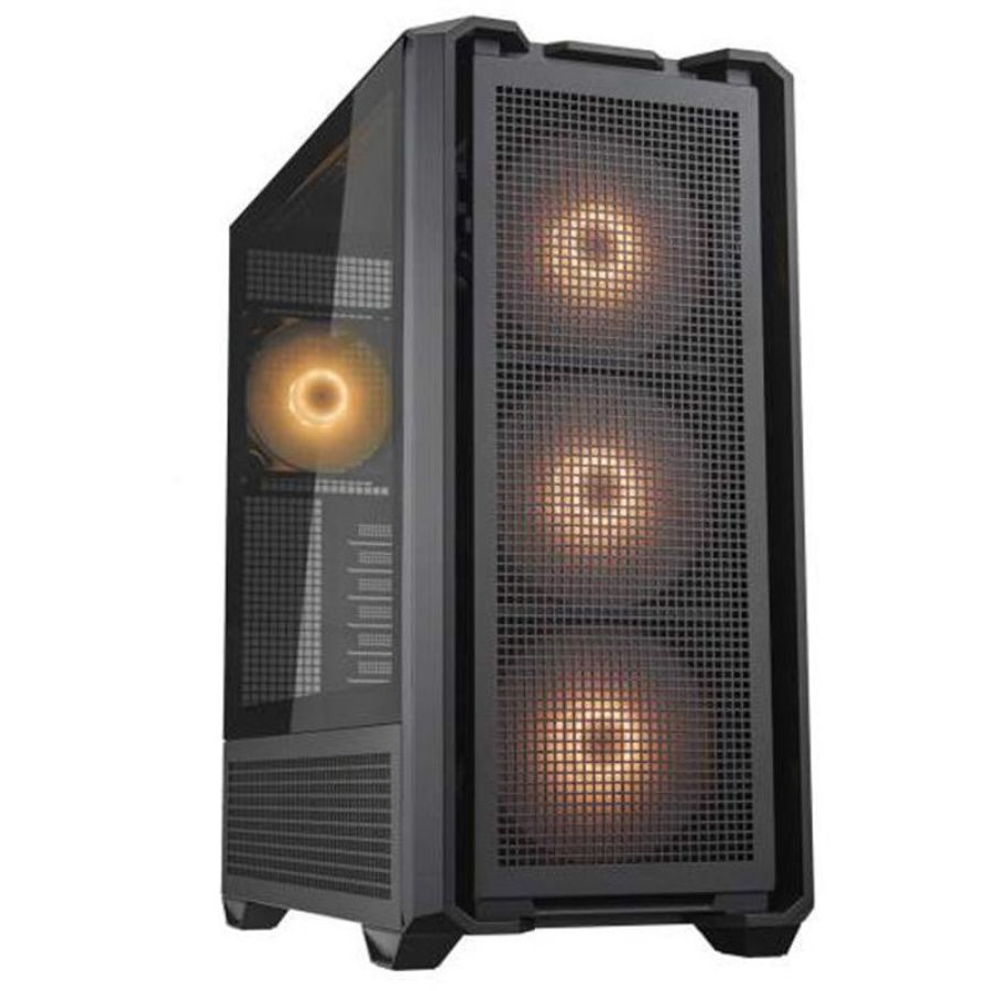 Cougar mx600 rgb (black) - pc case tower - ventola rgb 3*140+120mm