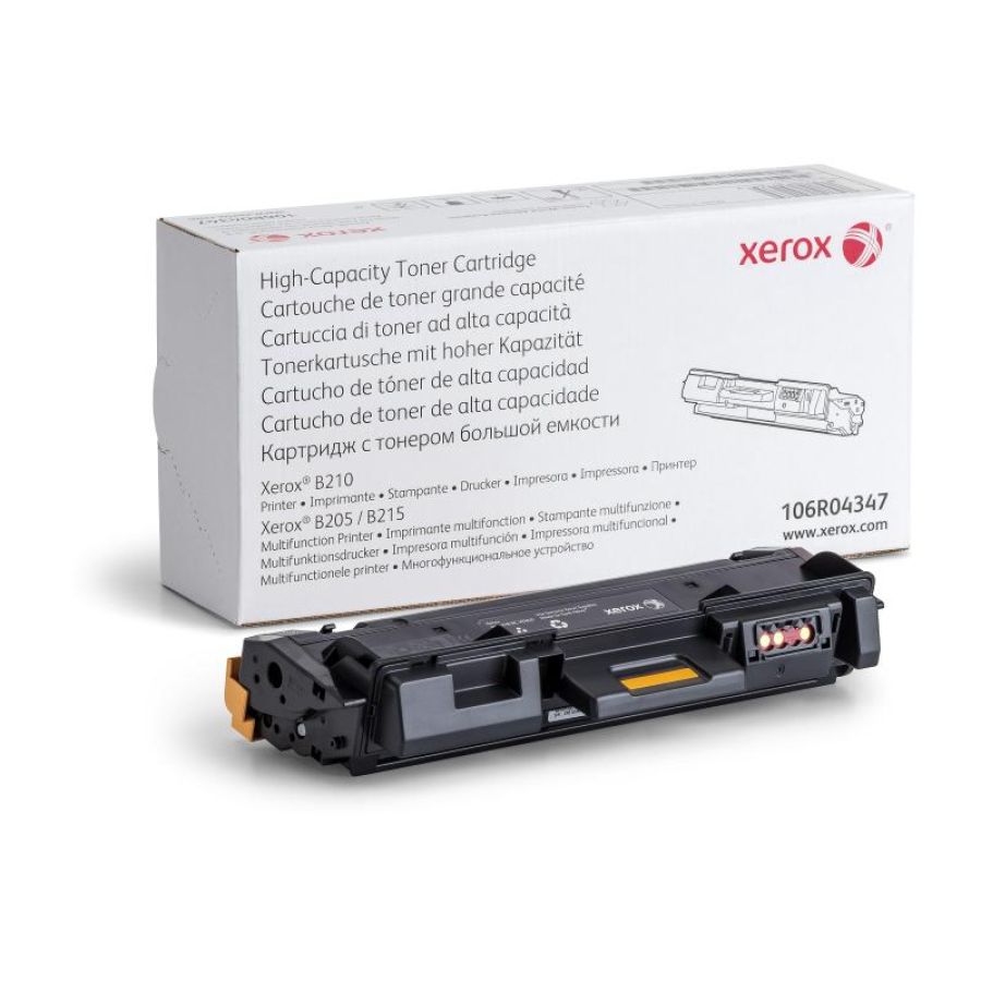 Xerox cartuccia toner nero a high capacity da 3000 pagine per stampante ® b210, stampante multifunzione ® b205/ ® b215