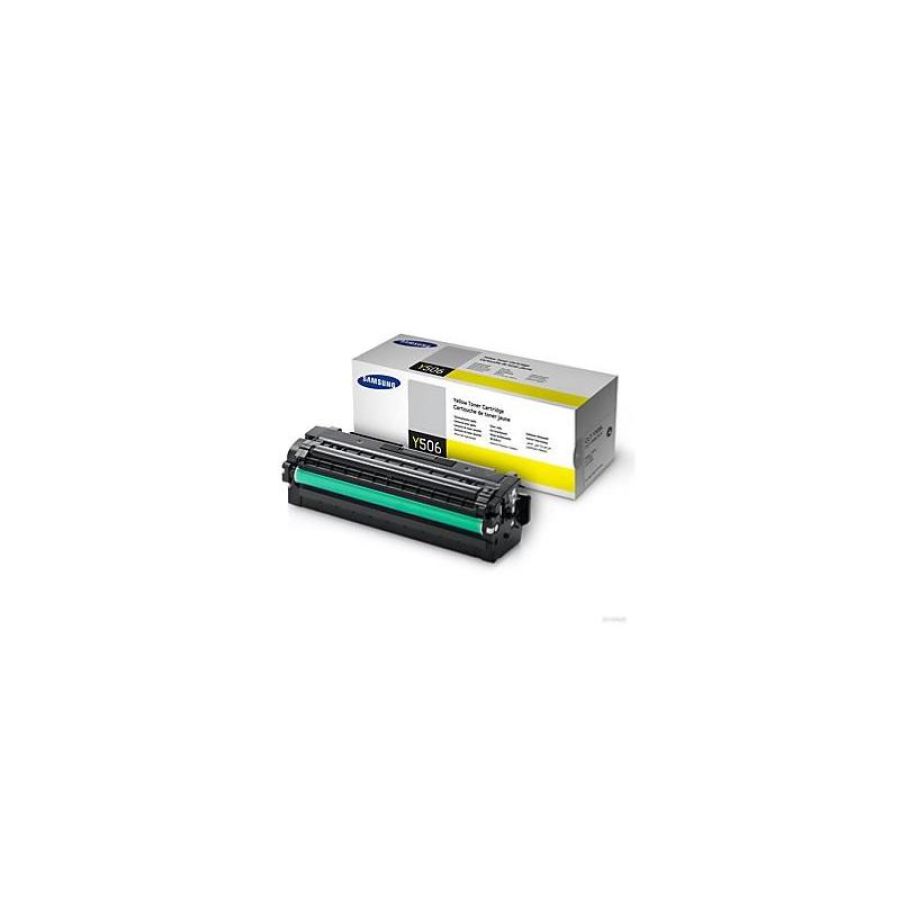 Samsung clt-y506l cartuccia toner 1 pz originale giallo