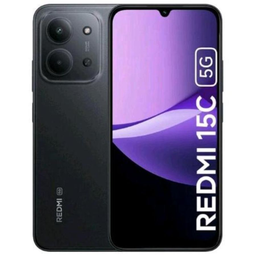 Xiaomi redmi 15c 5g dual sim 6.9 octa core 128gb ram 4gb 5g tim midnight black