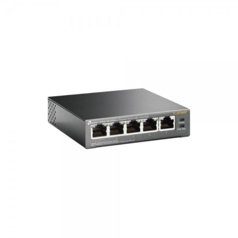 Switch rete 5 porte 10/100 tl-sf1005p poe
