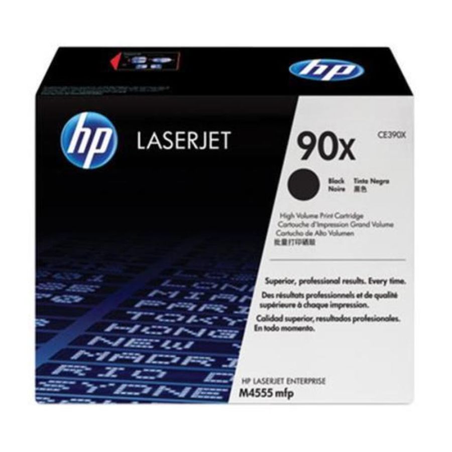 Toner hp ce390x nero 24.000pp x laserjet serie m4555 m602 m603