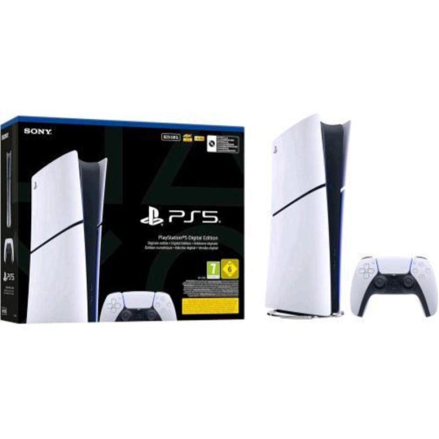 Sony ps5 825gb digital edition e chassis white italia