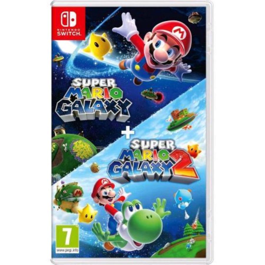 Nintendo switch super mario galaxy + super mario galaxy 2 versione italiana