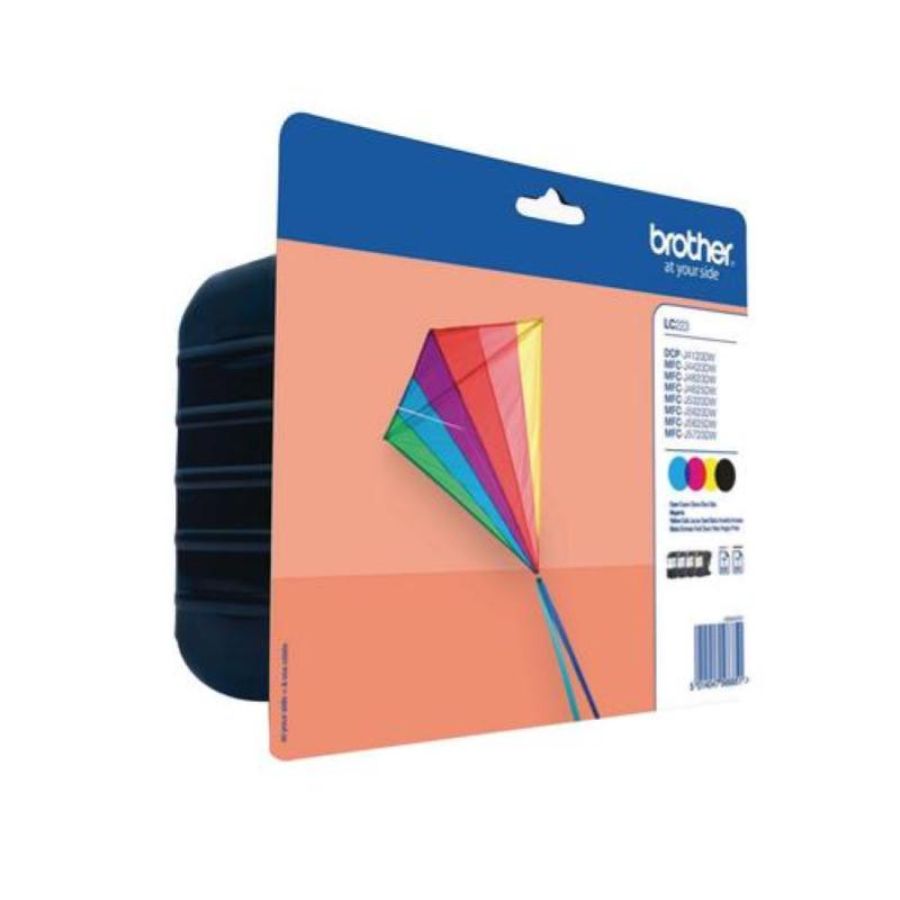 Brother cart ink multicolor (b+ c + m+ y) 550 pagine