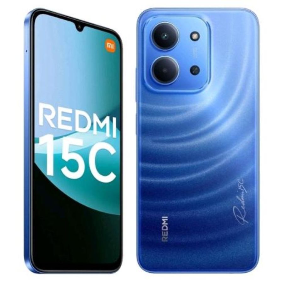 Xiaomi redmi 15c dual sim 6.9 octa core 128gb ram 4gb 4g lte wind3 ocean blue