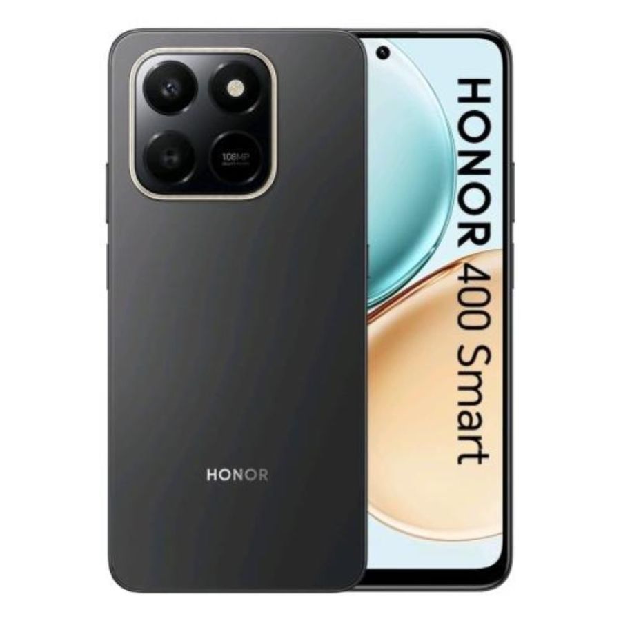 Honor 400 smart dual sim 6.77 octa core 256gb ram 6gb 4g lte italia black