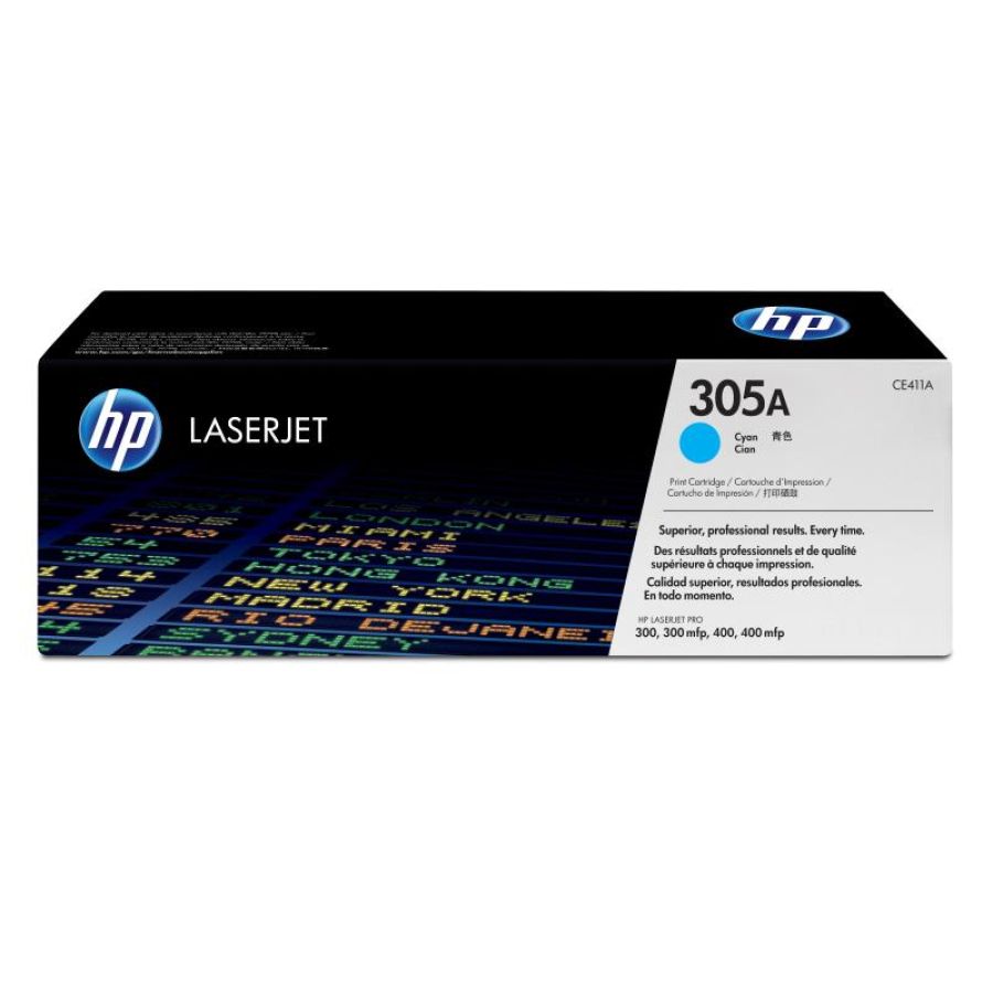 Hp cartuccia toner originale ciano laserjet 305a