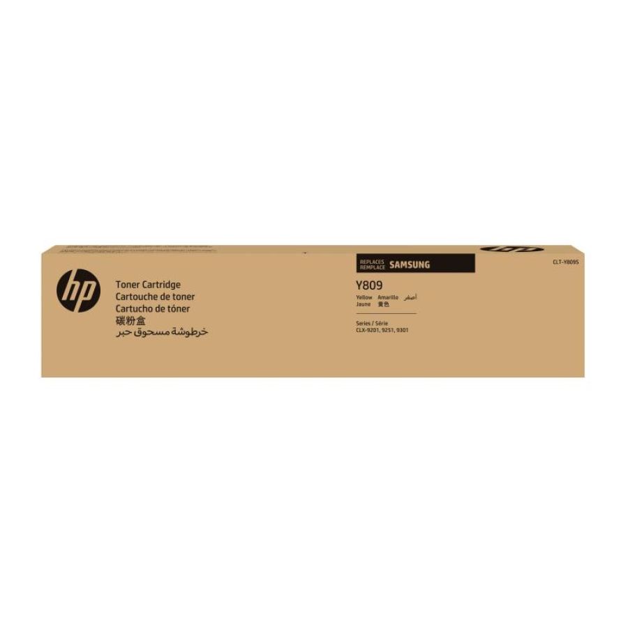 Hp s-printing toner giallo clt-y809s