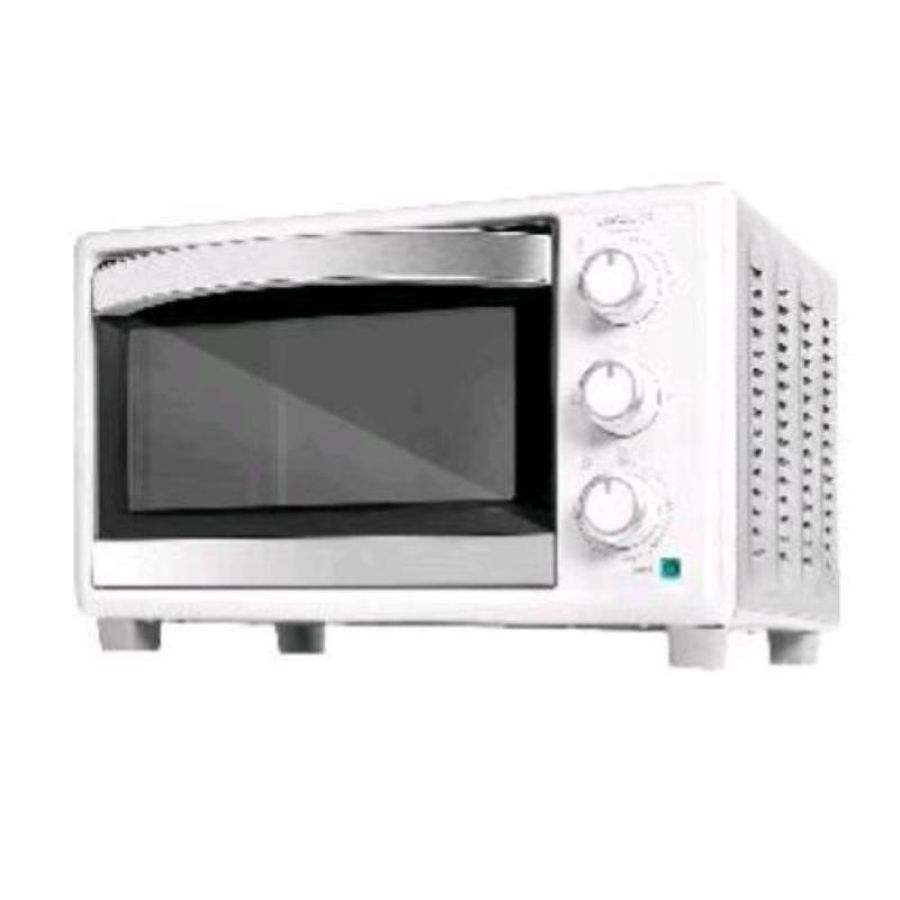 Cecotec bake&toast 2300 fornetto elettrico 23 lt 1500w 3 modalita` di riscaldamento doppio vetro timer e temperatura regolabile bianco